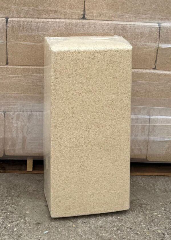 A bale of Grade C shavings